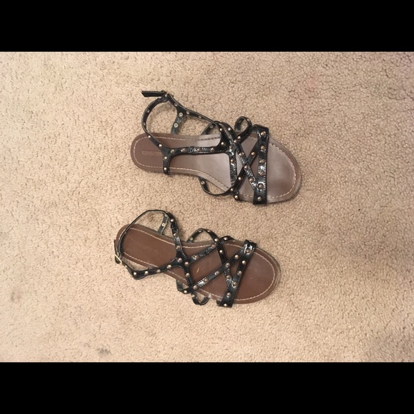 Mossimo Supply Co. Shoes - Mossimo black studded Strappy sandals